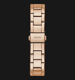  Shop Authentic Guess Cosmic Chronograph Rose Gold Dial Rose Gold Steel Strap Watch for Women - GW0465L2 - Luxxuri