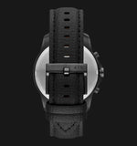  Shop Authentic Armani Exchange Banks Chronograph Black Dial Black Leather Strap Watch For Men - AX1724 - Luxxuri