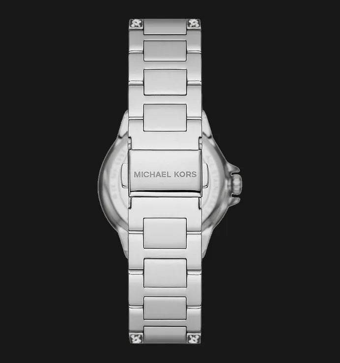  Shop Authentic Michael Kors Camille Multifunction Crystals Silver Dial Silver Steel Strap Watch For Women - MK6996 - Luxxuri