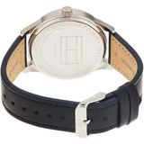  Shop Authentic Tommy Hilfiger Damon Multifunction Black Dial Black Leather Strap Watch for Men - 1791417 - Luxxuri