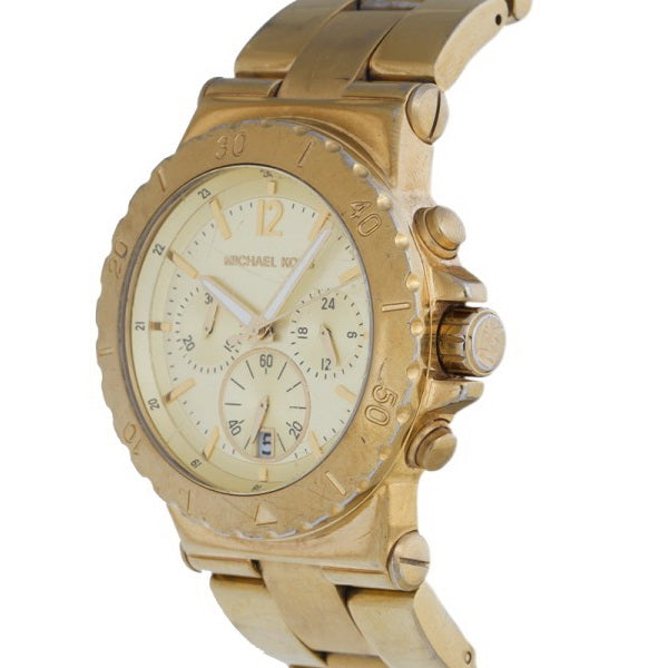 Shop Authentic Michael Kors Dylan Gold Dial Gold Steel Strap Watch for Women - MK5313 - Luxxuri