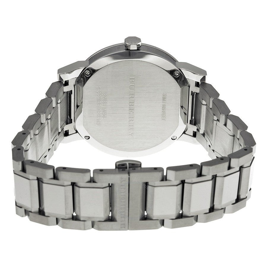  Shop Authentic Burberry The City Black Dial Silver Stainless Steel Strap Watch for Women - BU9001 - Luxxuri