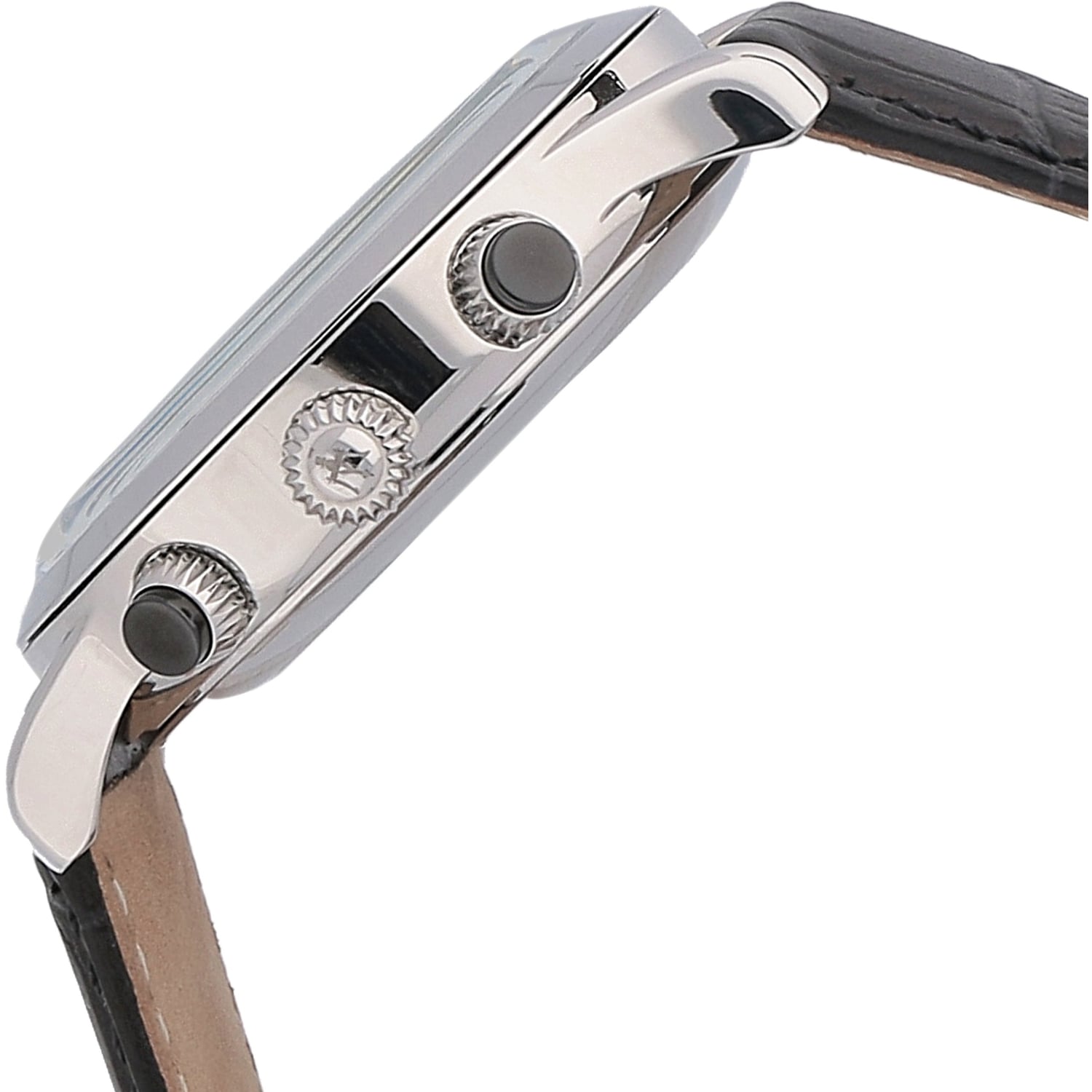  Shop Authentic Maserati Ricordo Silver Dial Black Leather Strap Watch For Men - R8871633001 - Luxxuri