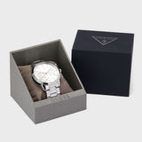  Shop Authentic Guess Hendrix Silver Dial Silver Steel Strap Watch for Men - GW0066G1 - Luxxuri