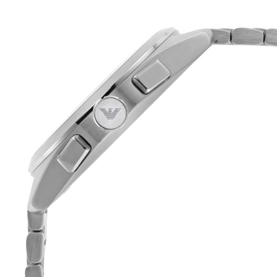  Shop Authentic Emporio Armani Chronograph Green Dial Silver Steel Strap Watch For Men - AR11480 - Luxxuri