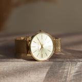  Shop Authentic Michael Kors Pyper Quartz Gold Dial Gold Mesh Strap Watch For Women - MK4339 - Luxxuri