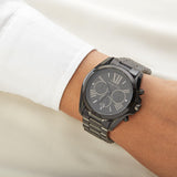  Shop Authentic Michael Kors Bradshaw Black Dial Black Steel Strap Watch for Men - MK5550 - Luxxuri