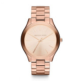  Shop Authentic Michael Kors Slim Runway Rose Gold Dial Rose Gold Steel Strap Watch for Women - MK3513 - Luxxuri