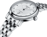  Shop Authentic Tissot Carson Premium Automatic Lady Diamonds Silver Dial Silver Steel Strap Watch for Women - T122.207.11.036.00 - Luxxuri
