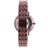  Shop Authentic Fossil Jacqueline Brown Dial Brown Steel Strap Watch for Women - ES4100 - Luxxuri