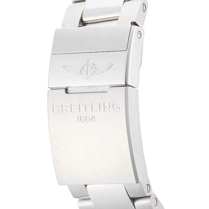  Shop Authentic Breitling Avenger Automatic GMT 45 Blue Dial Silver Steel Strap Watch for Men - A32395101C1A1 - Luxxuri