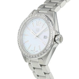  Shop Authentic Tag Heuer Formula 1 Diamonds Mother of Pearl White Dial Silver Steel Strap Watch for Women - WBJ141A.BA0664 - Luxxuri