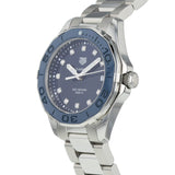  Shop Authentic Tag Heuer Aquaracer Diamonds Blue Dial Silver Steel Strap Watch for Women - WAY131L.BA0748 - Luxxuri