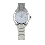  Shop Authentic Tag Heuer Formula 1 Quartz Mother of Pearl White Dial Silver Steel Strap Watch for Women - WBJ1418.BA0664 - Luxxuri