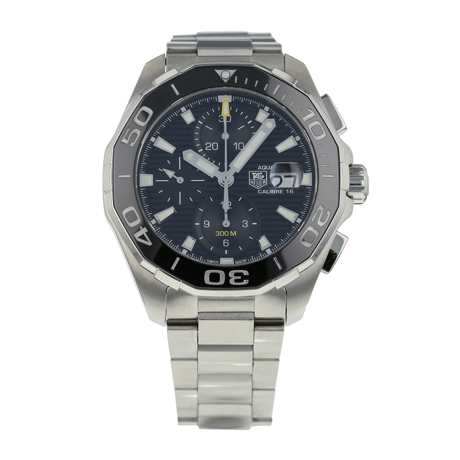 Shop Authentic Tag Heuer Aquaracer Black Dial Watch for Men - CAY211A.BA0927 - Luxxuri
