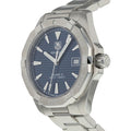  Shop Authentic Tag Heuer Aquaracer Automatic Blue Dial Silver Steel Strap Watch for Men - WAY2112.BA0928 - Luxxuri