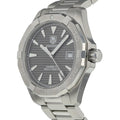 Tag Heuer Aquaracer Automatic Anthracite Grey Dial Silver Steel Strap Watch for Men - WAY2113.BA0928
