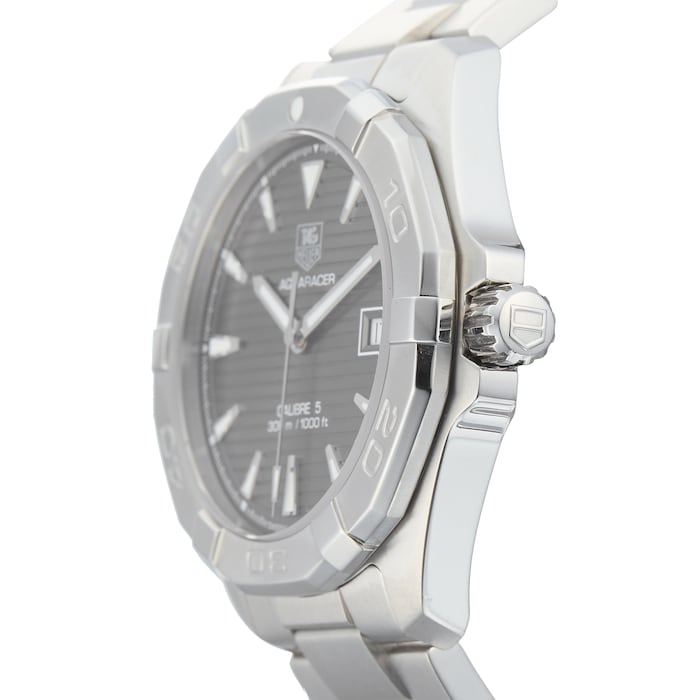  Shop Authentic Tag Heuer Aquaracer Anthracite Dial Watch for Men - WAY2113.BA0928 - Luxxuri