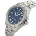  Shop Authentic Tag Heuer Aquaracer Automatic Blue Dial Silver Steel Strap Watch for Men - WAY2112.BA0928 - Luxxuri