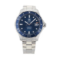  Shop Authentic Tag Heuer Aquaracer Caliber 5 Automatic Blue Dial Silver Steel Strap Watch for Men - WAN2111.BA0822 - Luxxuri