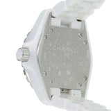  Shop Authentic Chanel J12 Ceramic White Dial White Steel Strap Watch for Women - J12 H0968 - Luxxuri