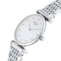  Shop Authentic Longines La Grande Classique Diamonds White Dial Silver Steel Strap Watch for Women - L4.209.4.87.6 - Luxxuri