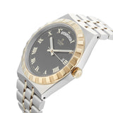  Shop Authentic Tudor Royal Automatic Black Dial Two Tone Steel Strap Watch for Men - M28603-0003 - Luxxuri