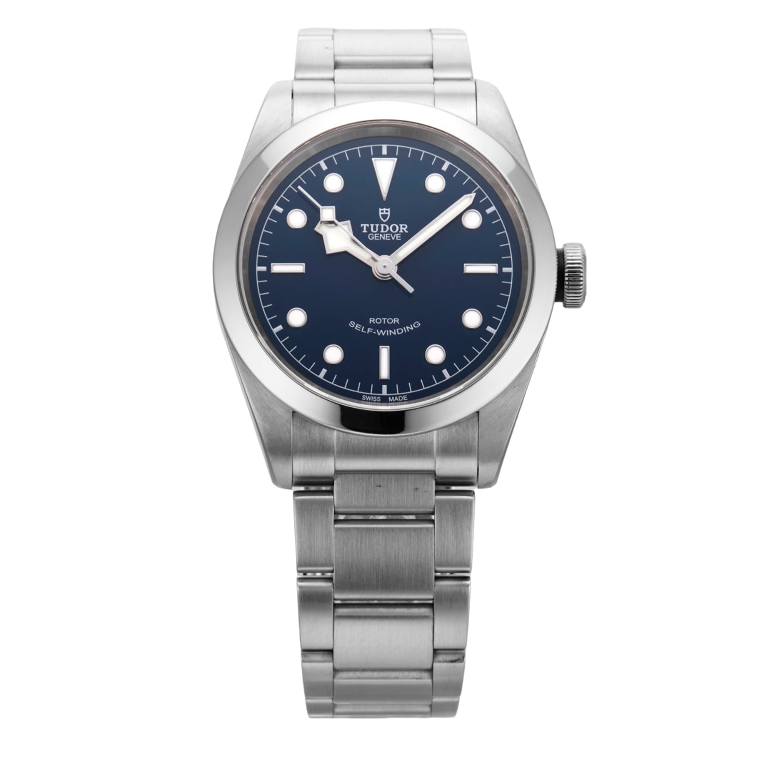  Shop Authentic Tudor Black Bay Automatic Blue Dial Silver Steel Strap Watch for Men - M79540-0004 - Luxxuri