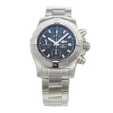  Shop Authentic Breitling Avenger Chronograph 43 Black Dial Silver Steel Strap Watch for Men - A13385101B1A1 - Luxxuri