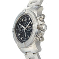  Shop Authentic Breitling Avenger Chronograph 43 Black Dial Silver Steel Strap Watch for Men - A13385101B1A1 - Luxxuri