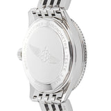  Shop Authentic Breitling Navitimer Automatic 35 White Dial Silver Steel Strap Watch for Men - A17395F41G1A1 - Luxxuri