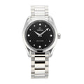  Shop Authentic Omega Seamaster Aqua Terra Quartz Diamond Black Dial Silver Steel Strap Watch for Women - 220.10.28.60.51.001 - Luxxuri
