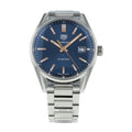  Shop Authentic Tag Heuer Carrera Quartz Blue Dial Silver Steel Strap Watch for Women - WAR1112.BA0601 - Luxxuri
