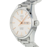  Shop Authentic Tag Heuer Carrera Calibre 5 White Dial Silver Steel Strap Watch for Men - WAR201D.BA0723 - Luxxuri
