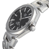 Shop Authentic Tag Heuer Link Quartz Black Dial Silver Steel Strap Watch for Women - WBC2110.BA0603 - Luxxuri