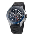  Shop Authentic Tag Heuer Carrera Automatic Chronograph Steel & Ceramic Black Dial Black Rubber Strap Watch for Men - CBG2A1Z.FT6157 - Luxxuri