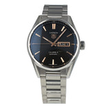  Shop Authentic Tag Heuer Carrera Calibre 5 Automatic Black Dial Silver Steel Strap Watch for Men - WAR201C.BA0723 - Luxxuri