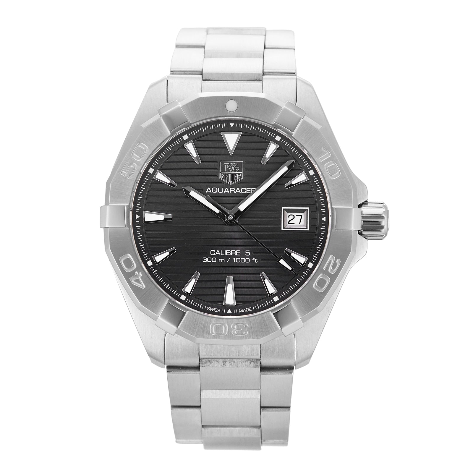  Shop Authentic Tag Heuer Aquaracer Anthracite Dial Watch for Men - WAY2113.BA0928 - Luxxuri
