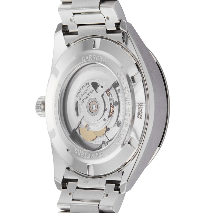  Shop Authentic Tag Heuer Carrera Day Date Blue Dial Silver Steel Strap Watch for Women - WBN2012.BA0640 - Luxxuri