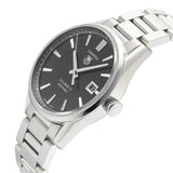  Shop Authentic Tag Heuer Carrera Automatic Black Dial Silver Steel Strap Watch for Men - WAR211A.BA0782 - Luxxuri