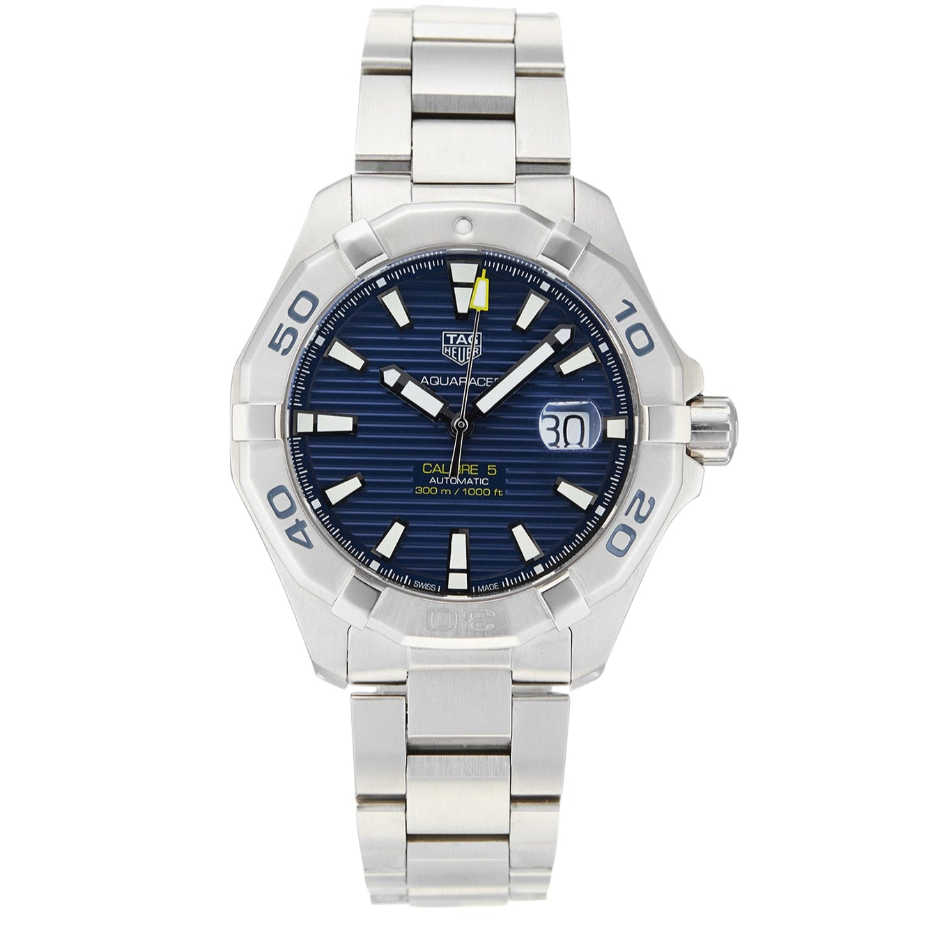 Tag Heuer Aquaracer Blue Dial Watch for Men - WAY2012.BA0927