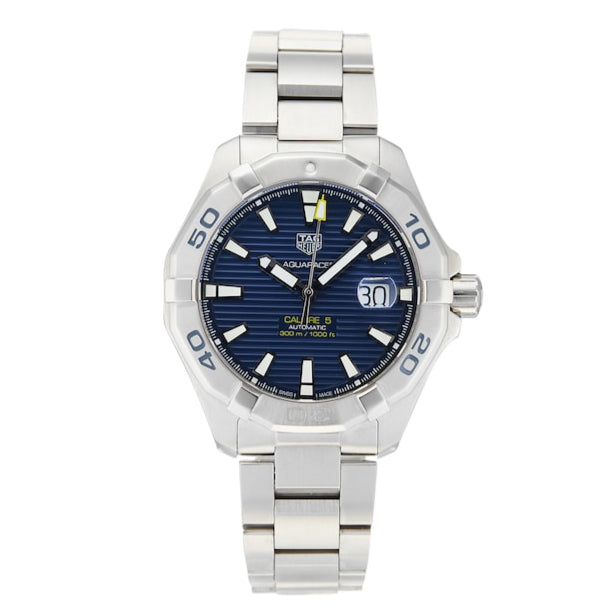  Shop Authentic Tag Heuer Aquaracer Blue Dial Watch for Men - WAY2012.BA0927 - Luxxuri