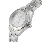  Shop Authentic Tag Heuer Aquaracer Quartz Mother of Pearl White Dial Silver Steel Strap Watch for Women - WBD1411.BA0741 - Luxxuri