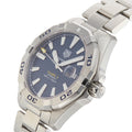  Shop Authentic Tag Heuer Aquaracer Automatic Blue Dial Silver Steel Strap Watch for Men - WBD2112.BA0928 - Luxxuri