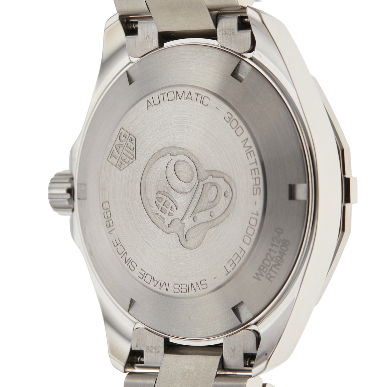  Shop Authentic Tag Heuer Aquaracer Automatic Blue Dial Silver Steel Strap Watch for Men - WBD2112.BA0928 - Luxxuri