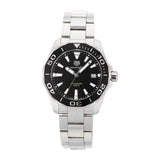  Shop Authentic Tag Heuer Aquaracer Black Dial Silver Steel Strap Watch for Men - WAY111A.BA0928 - Luxxuri