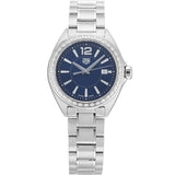  Shop Authentic Tag Heuer Formula 1 Diamonds Blue Dial Silver Steel Strap Watch for Women - WBJ1416.BA0664 - Luxxuri