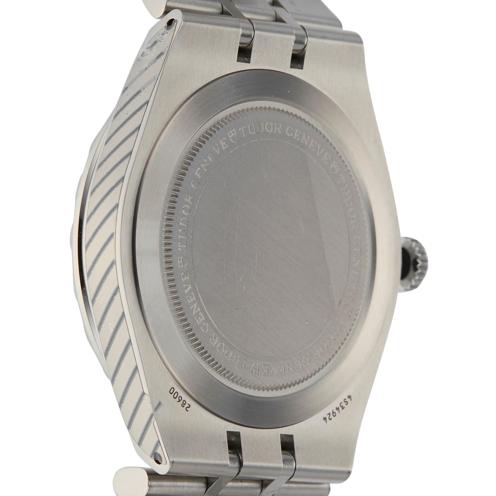  Shop Authentic Tudor Royal Automatic Diamonds Blue Dial Silver Steel Strap Watch for Men - M28600-0006 - Luxxuri