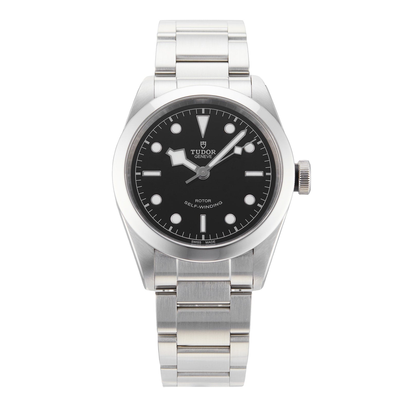  Shop Authentic Tudor Black Bay Automatic Black Dial Silver Steel Strap Watch for Men - M79540-0001 - Luxxuri
