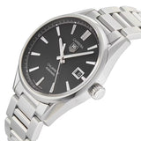  Shop Authentic Tag Heuer Carrera Automatic Black Dial Silver Steel Strap Watch for Men - WAR211A.BA0782 - Luxxuri